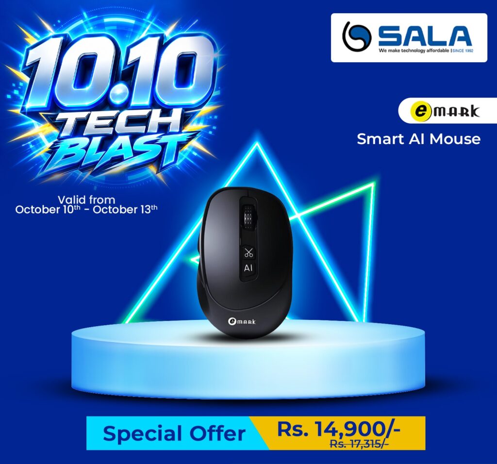 Emark Smart AI Mouse (BLACK)