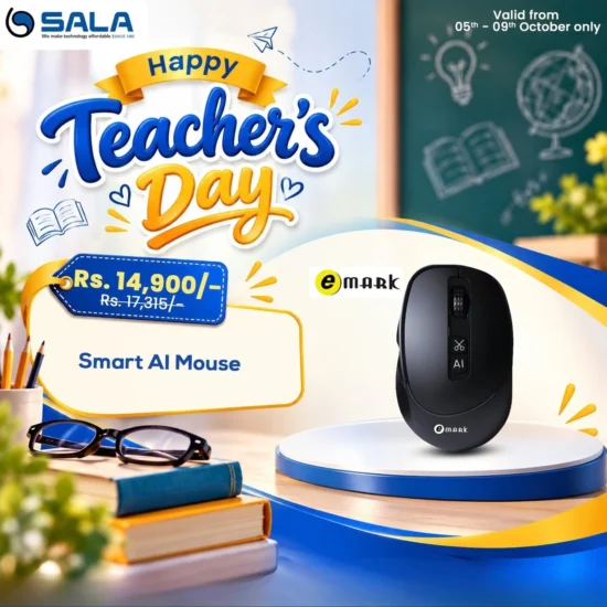 Emark Smart AI Mouse (BLACK)