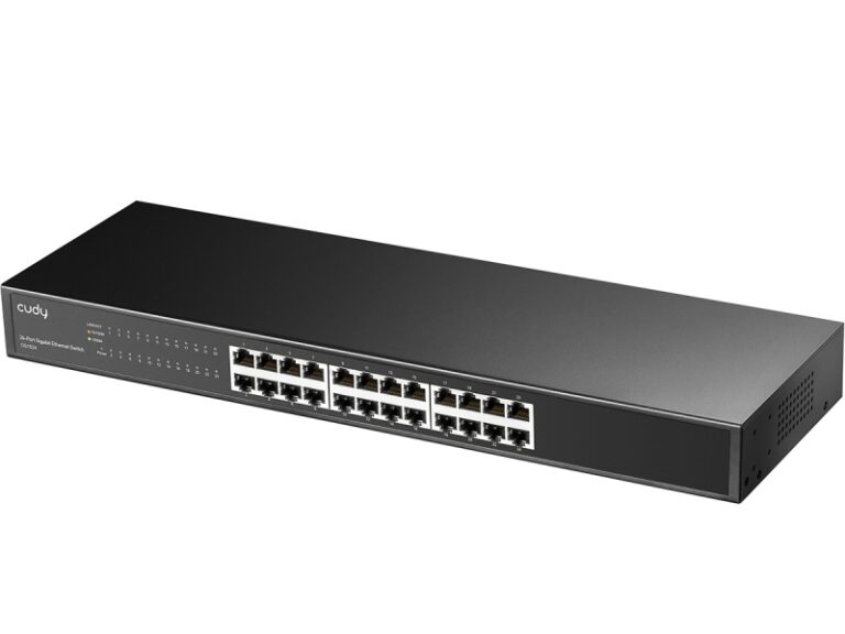 CUDY 24-Port Gigabit Ethernet Switch (GS1024-Metal)