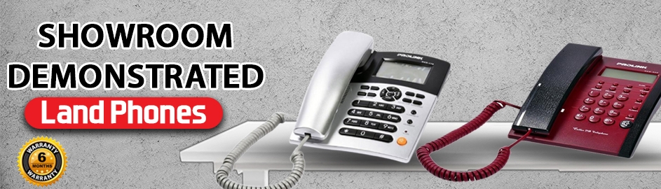 Showroom Demonstrated Land Phones