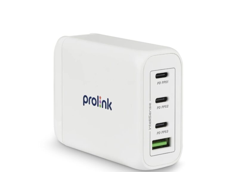 120W 4-port GaN Charger PTC412001
