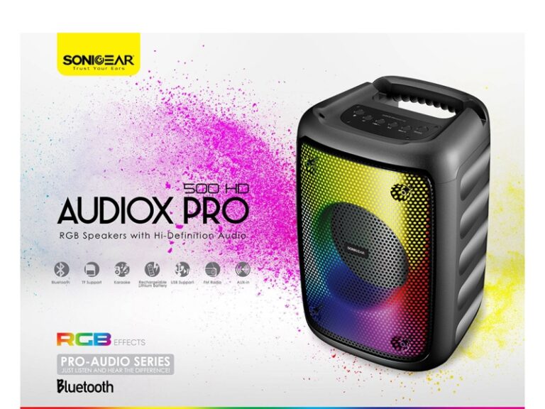 SONICGEAR AUDIOX PRO 500HD - Image 3