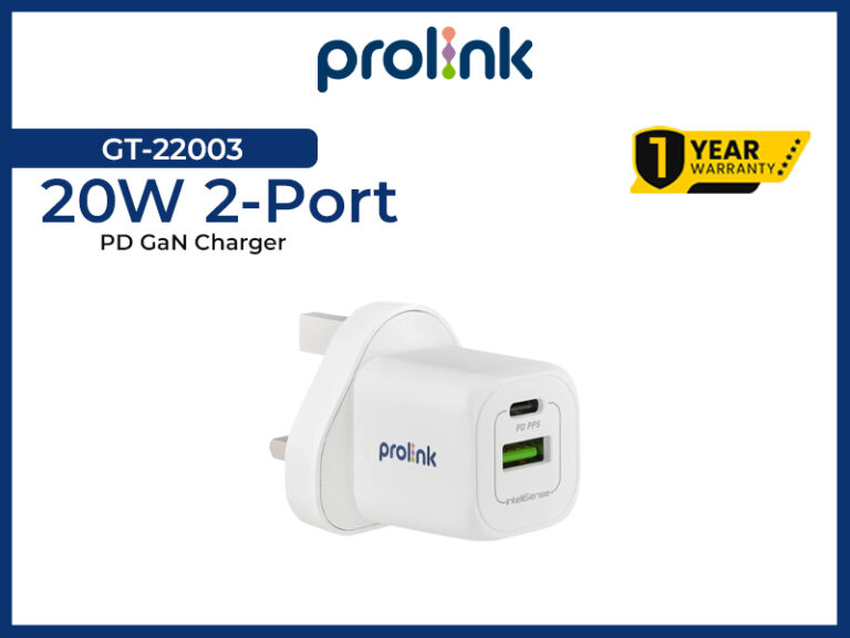 20W 2-port PD GaN Charger