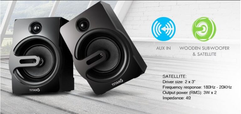 SonicGear TITAN 5 BTMI Subwoofer - Image 3