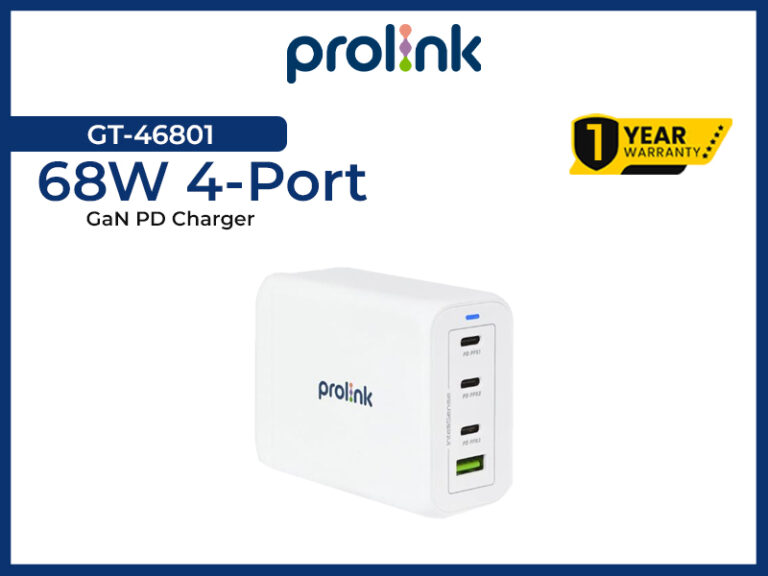 68W 4-port GaN PD Charger GT-46801