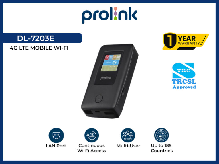 Prolink DL-7203E 4G LTE Mobile WiFi