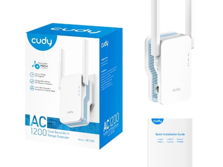 AC 1200 Dual Band Wi-Fi Extender (RE1200) - Image 3