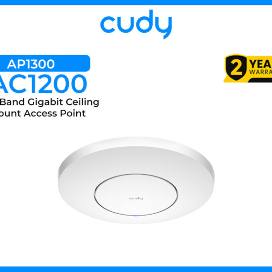 CUDY AC1200 Dual-Band Gigabit Ceiling Mount Access Point