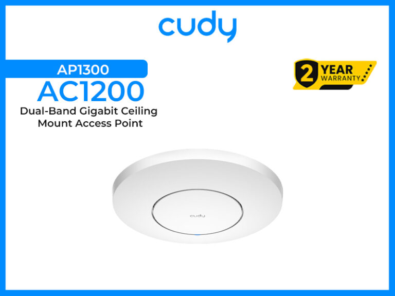 CUDY AC1200 Dual-Band Gigabit Ceiling Mount Access Point