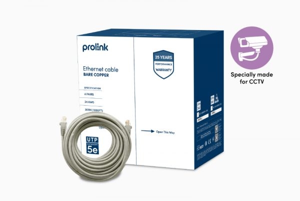 Prolink UTP CAT5E 24UC (CCTV) Ethernet Cable