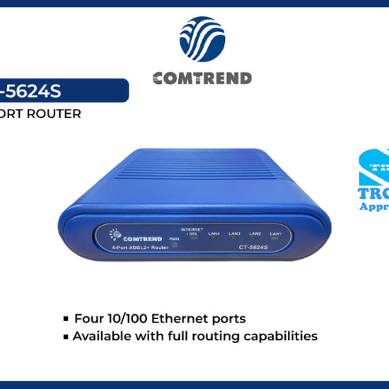 COMTREND CT-5624S 4PORT ROUTER