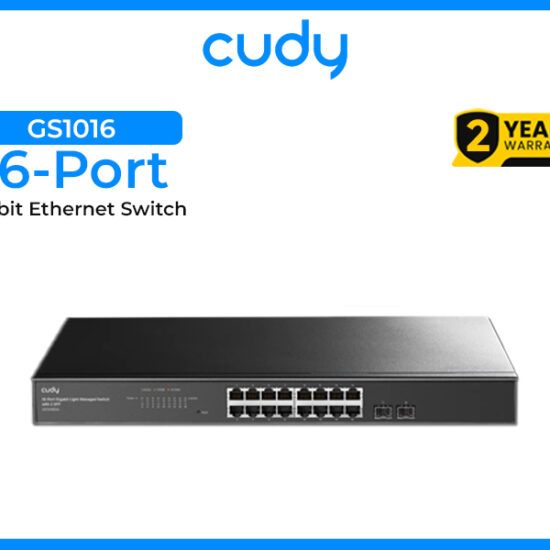 CUDY 16-Port Gigabit Ethernet Switch - GS1016