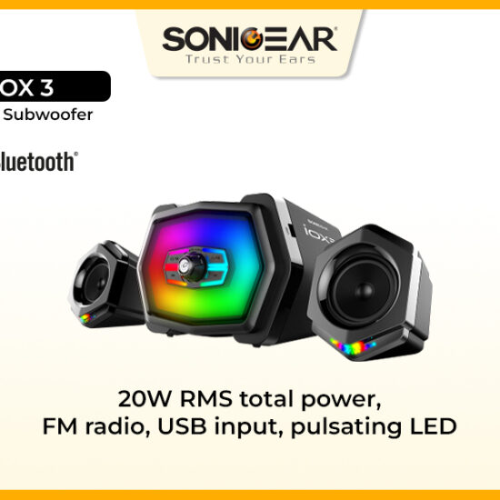 SONICGEAR IOX 3 USB Subwoofer