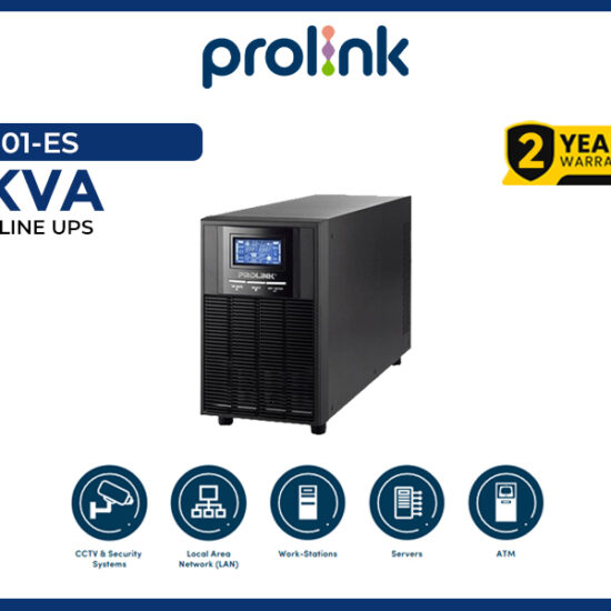 PROLINK 901-ES 1KVA ONLINE UPS