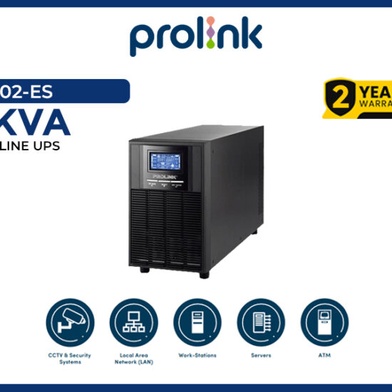PROLINK 902-ES 2KVA ONLINE UPS