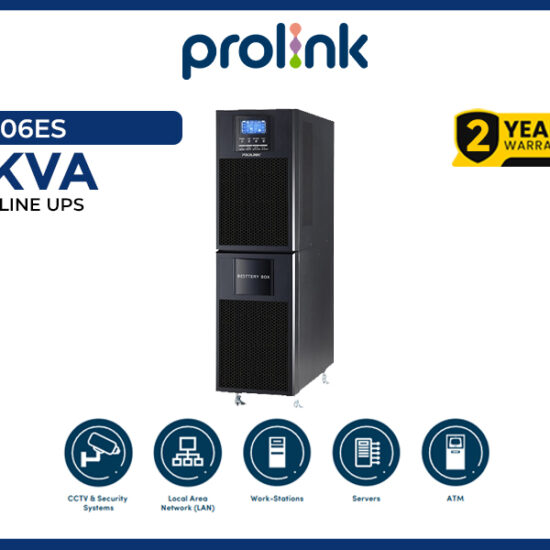 Prolink Pro906ES 6KVA Online UPS