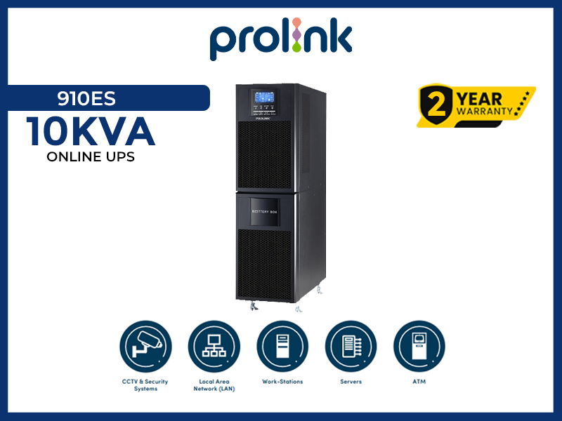 PROLINK 910ES 10KVA ONLINE UPS