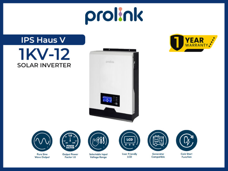 PROLINK IPS Haus V 1KV-12 HYBRID INVERTER