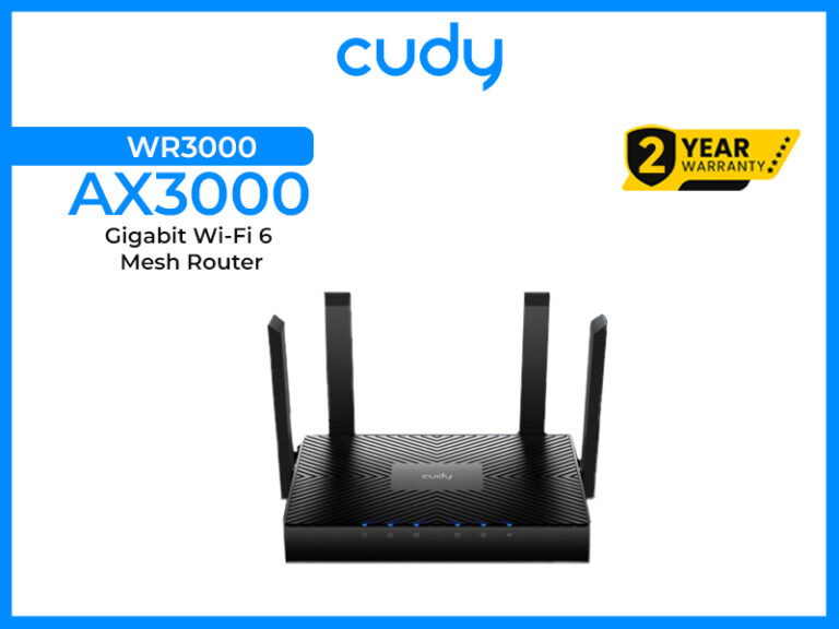 AX3000 ( WR3000 Model) Gigabit Wi-Fi 6 Mesh Router