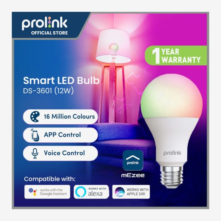 Smart Wi-Fi LED Bulb 12W DS-3601 - Image 3