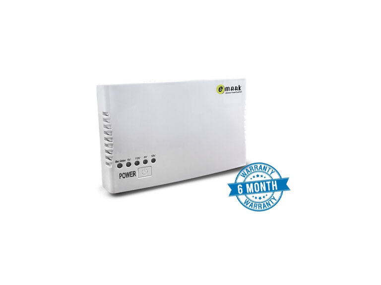 EMARK MINI DC UPS GM4 (PORTABLE POWER BAKUP/MINI UPS)