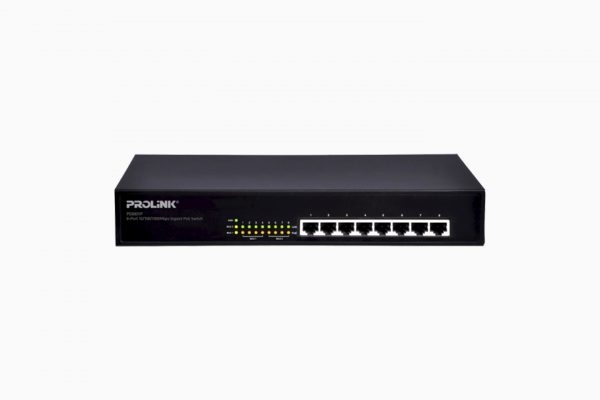 Prolink 8-Port Gigabit PoE Ethernet Switch (PSG801P)