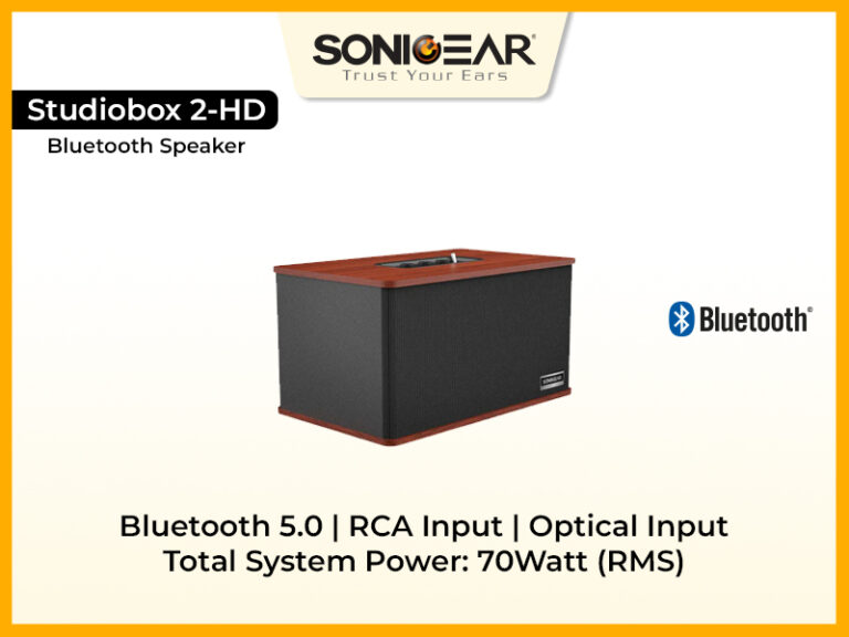 SONICGEAR STUDIOBOX 2-HD