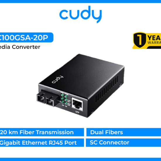 CUDY MC100GSA-20P MEDIA CONVERTER