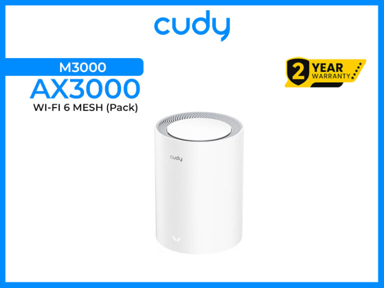 CUDY WI-FI 6 MESH-M3000 (1PACK)