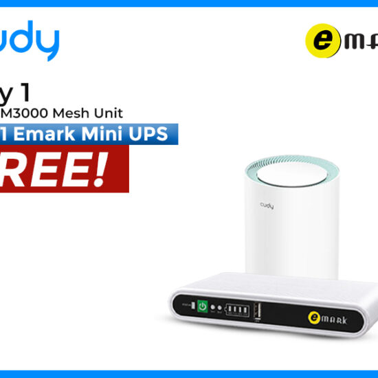 CUDY WI-FI 6 MESH-M3000 (1PACK)