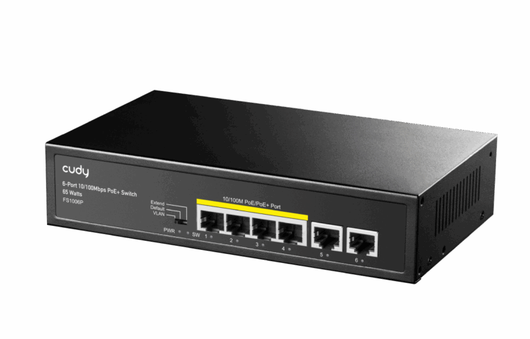 CUDY FS1006P - 6PORT POE SWITCH - Image 3