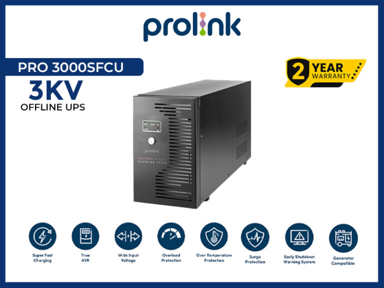PROLINK PRO 3000SFCU 3KV OFFLINE  UPS