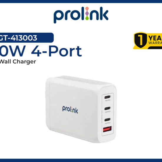 PROLINK GT-413003 130W WALL CHARGER