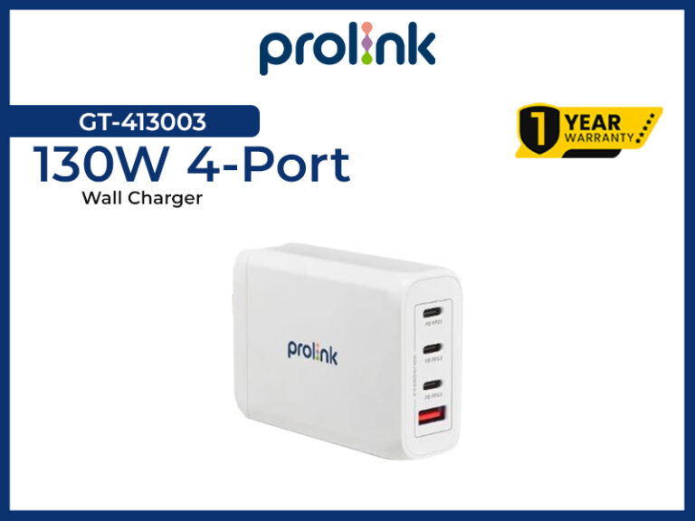 PROLINK GT-413003 130W WALL CHARGER