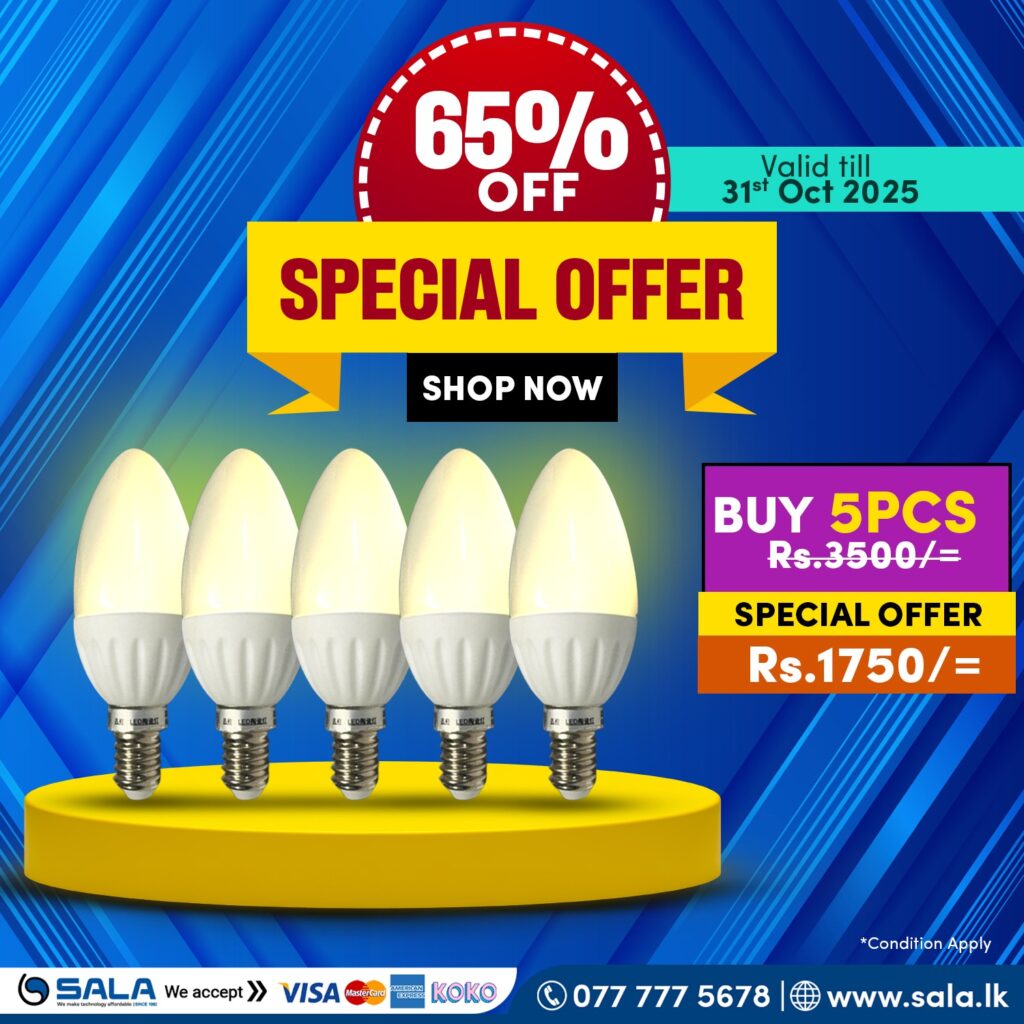 CANDLE BULB 5 PACK