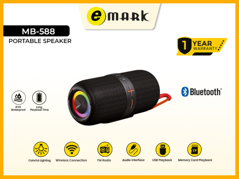 EMARK MB-588 PORTABLE SPEAKER