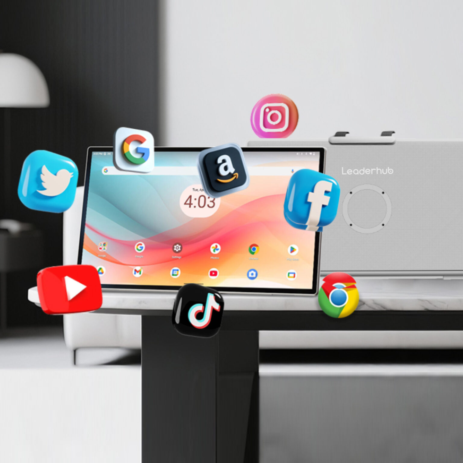 Leaderhub 32S Portable Smart Screen - Sala.lk