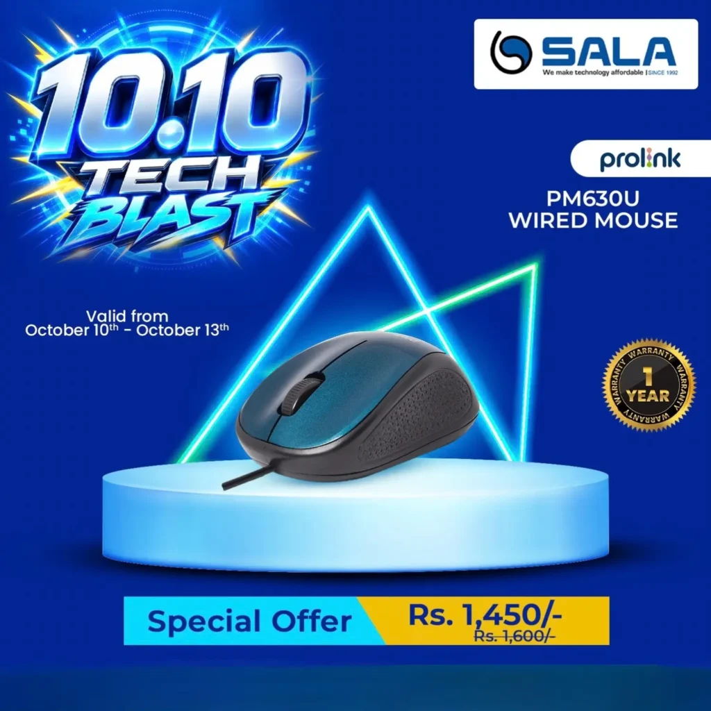 PROLINK PMO630U Wired Mouse