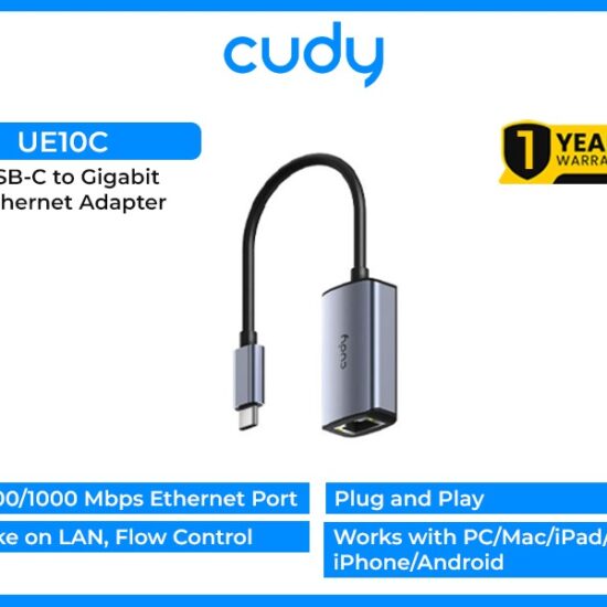 USB-C to Gigabit Ethernet Adapter UE10C
