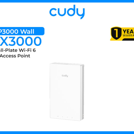 CUDY AX3000 Wall-Plate Wi-Fi 6 Access Point