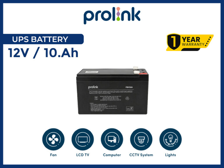 PROLINK UPS BATTERY  (12V  / 10.Ah)